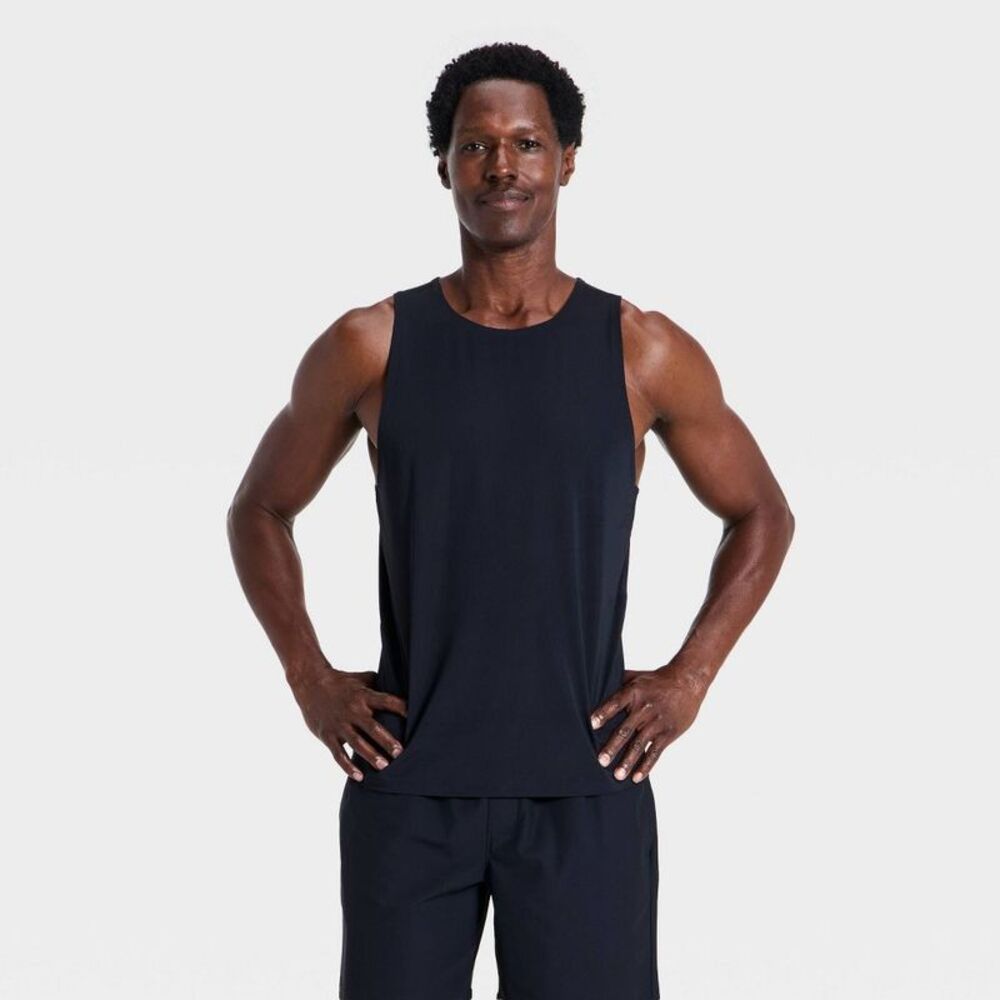 Men's Elevated Run Tank Top - All In Motion Black L